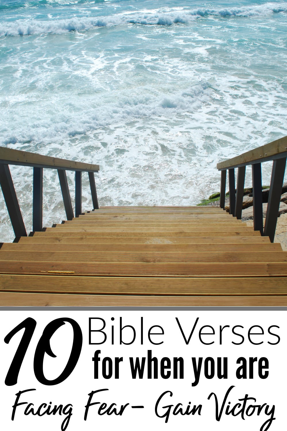 10 Bible Verses for when you are facing fear. Get ready to gain victory in Jesus name.