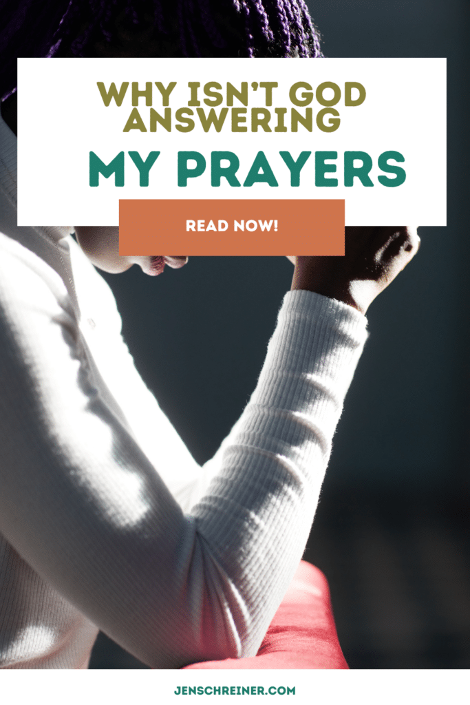 Why Isn’t God Answering my prayers - read now