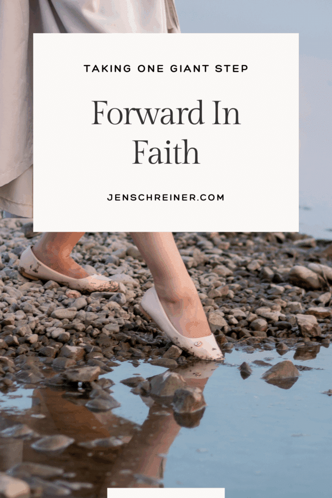 Taking One Giant Step Forward in Faith